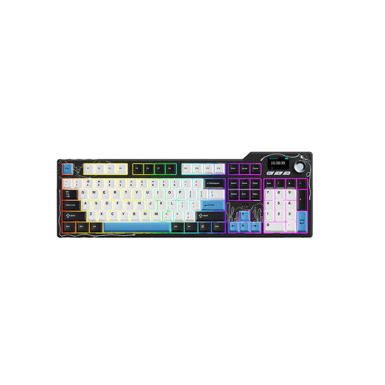 BD KEYBOARD (2) AJAZZ AK35I V4 Tri-Mode Wireless RGB Keyboard - Image 1