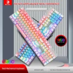 SKYLION G300 Wired Mechanical Keyboard with Bangla Front – 28 RGB Lighting, Gaming & Office - Image 5
