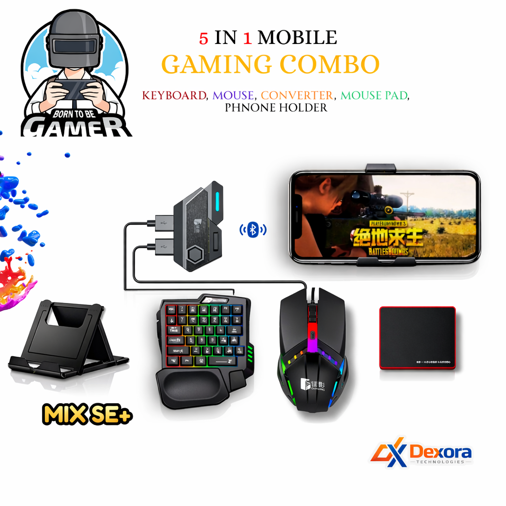 dexora mix se+ MIX SE+ Mobile Game Converter Kit (PC-Style Gaming for Phone) - Image 1