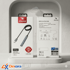 RANZ USB 3.0 to 4-Port Hub (SPD-5701) | Dexora