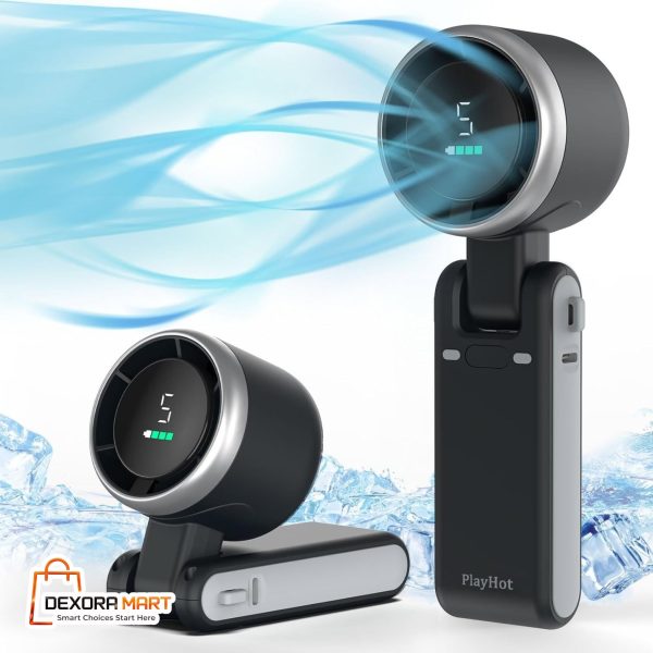 PlayHot Portable Handheld Turbo Fan